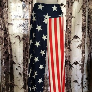 🇺🇸American flag stretch yoga pants